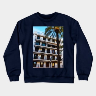 Spanish Style Facade Crewneck Sweatshirt